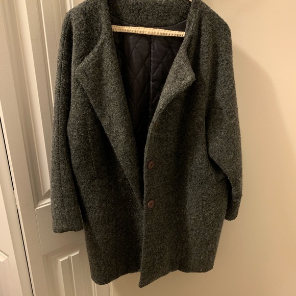 Women’s grey coat - Picture 1 of 3